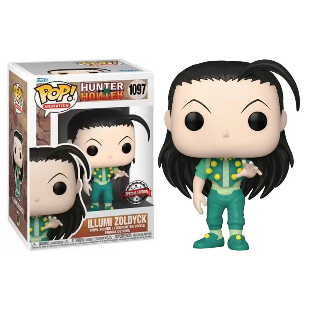 Funko Pop Illumi Zoldyck #1097 - Hunter X Hunter - Animation - Figurine Vinyle