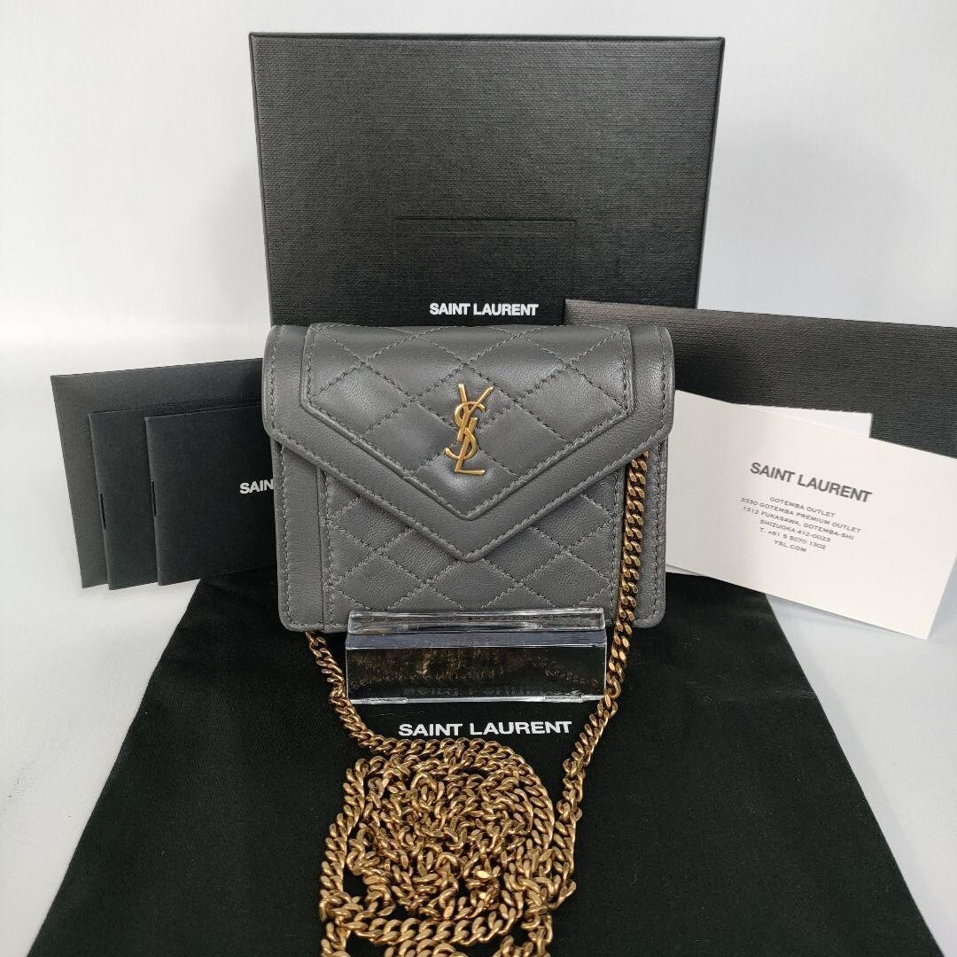 Saint Laurent正規品/送料関税込み GABYマイクロバッグ 0400018769404_BLANCVINTAGE_A3?