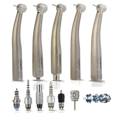 Dental Titanium Handpiece High Speed LED Optic Turbine Bien Air KaVo NSK Sirona
