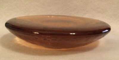 Fire & Light Recycled Glass Copper Candle Stand/Paperweight 17.8 oz.~ 4.5''