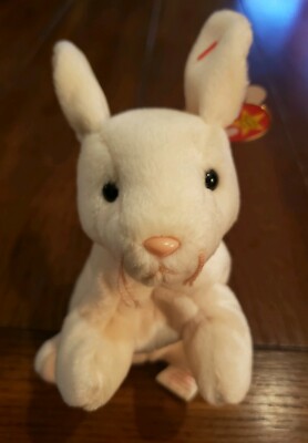 ty Beanie Baby Nibbler Rare 1998 1999 Tag Error Holograph Frowning