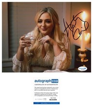 ‘HunterGirl’ Country Singer Signed Autograph 8x10 Photo ACOA American Idol