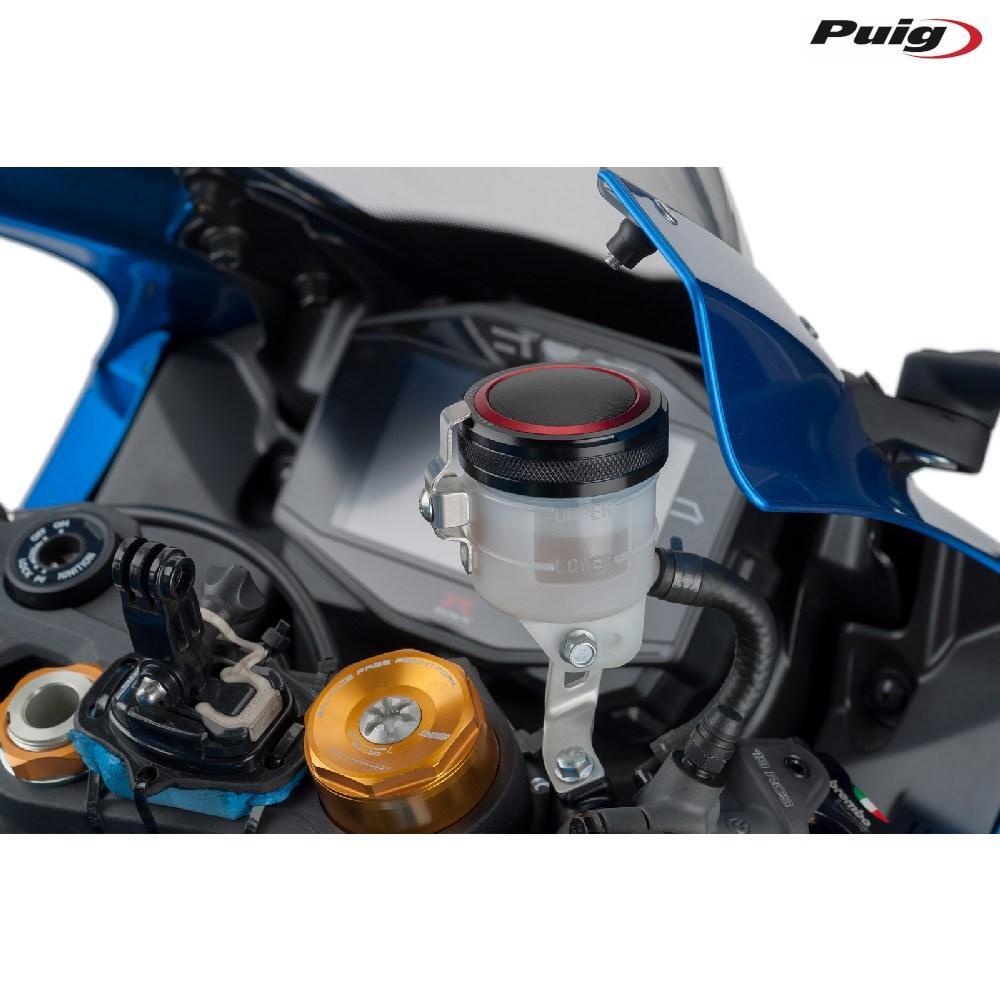 PUIG 9264R TAPPO POMPA FRENO ROSSO per Yamaha 1000 MT10 2022-2024