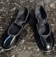 So Danca Kids Tap Shoes Black. Lightly Used Size W 10 S