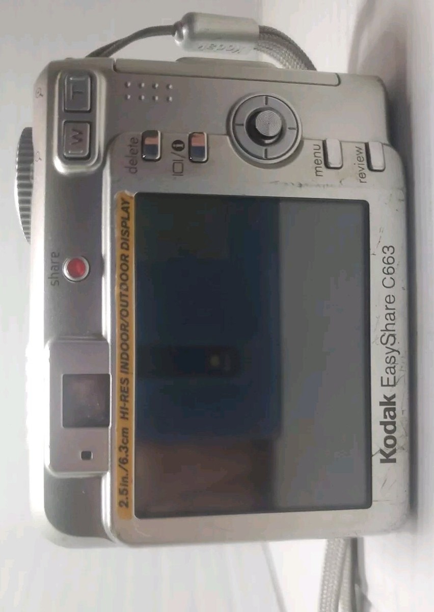 Kodak Easy Share C663 Digital Camera Doesn't Work PARTS | eBay