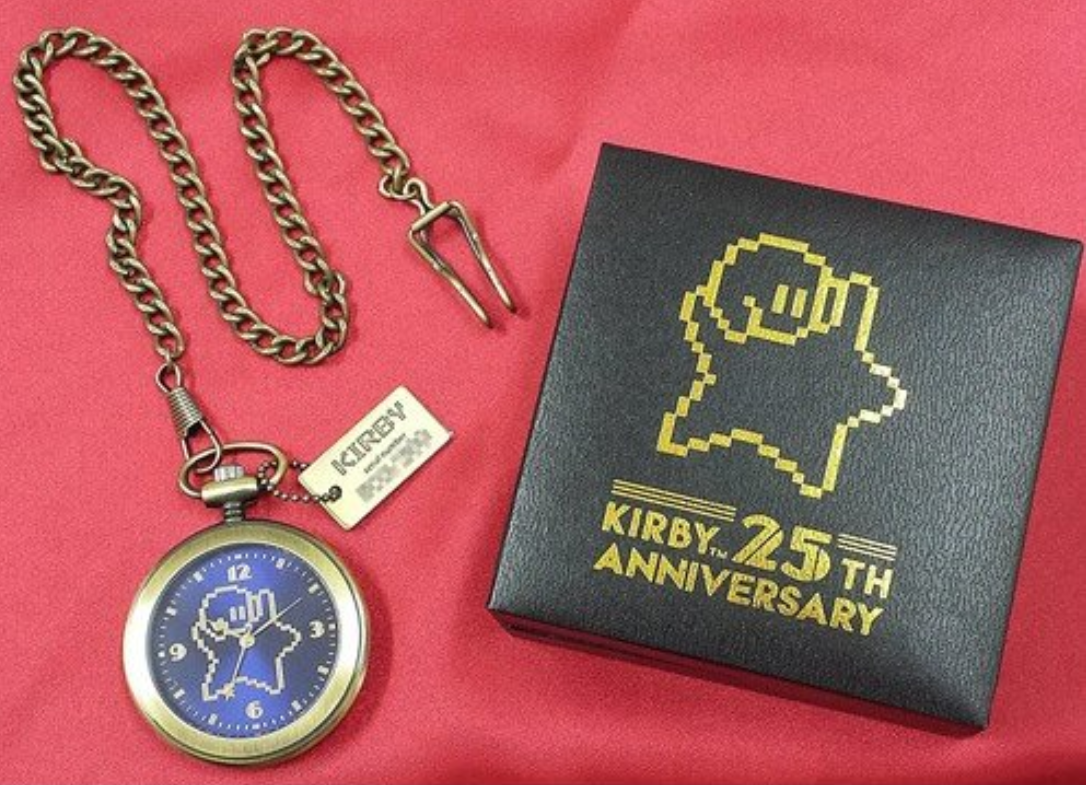星のカービィ 25th Anniversary Watch Set Kirby 25th Anniversary Pocket Watch 25th Anniversary New Ns From