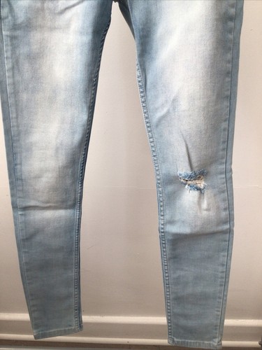 Gym King - Jeans strappato azzurro chiaro - Taglia 28 - Nuovo - 24€ - Foto 4 di 12