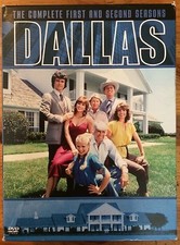 Dallas Seasons 1 2 DVD 5 Disc Set Larry Hagman Victoria Principal Jim Davis