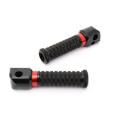 RRING Red Passenger Pedal Foot Pegs For Buell XB9R Firebolt 03 04 05 06 07