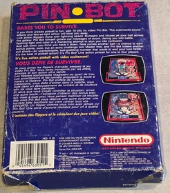 PINBOT  PIN BOT NINTENDO NES