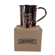 Smirnoff 3" Mouth 430ML Copper Moscow Mule Mug- Brand New In Box
