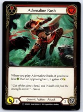 FAB - Adrenaline Rush (Red) - MON263 - Unlimited Edition Normal - LP
