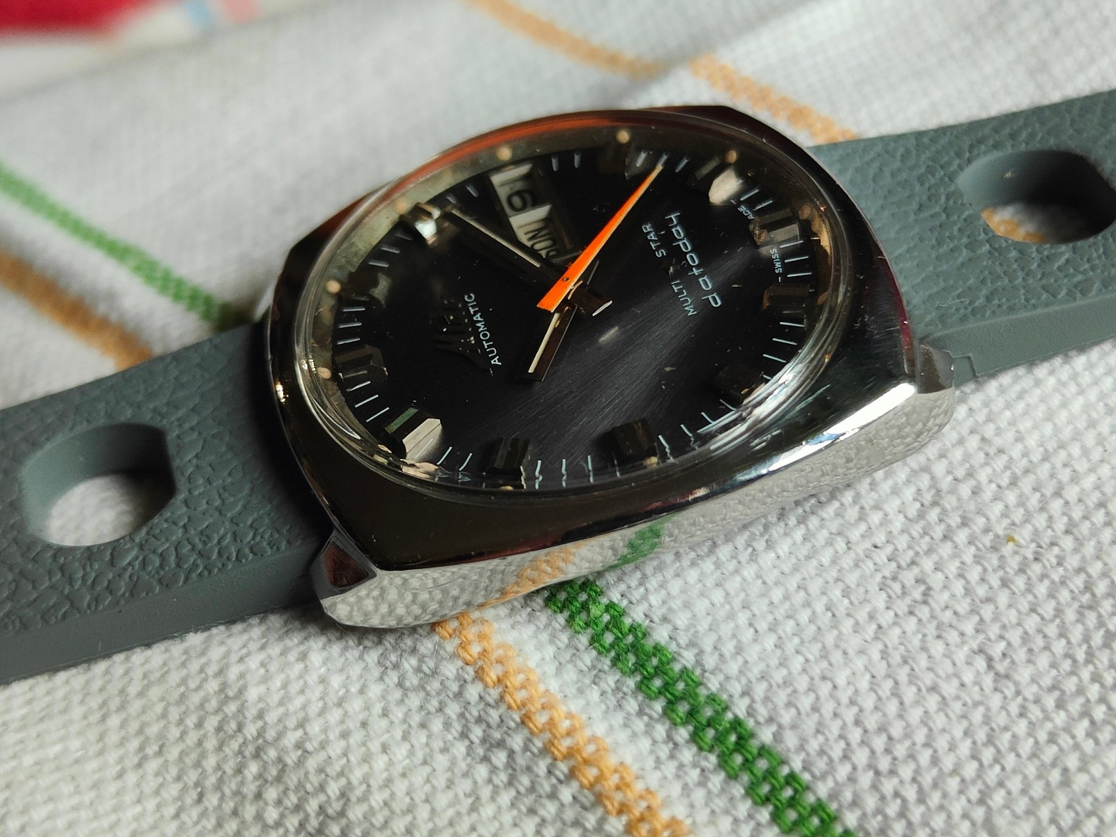 Mido Automatic Multistar Dataday Day/Date Vintage - image 19