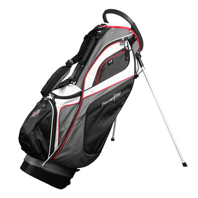 Powerbilt TPS Dunes 14-Way Black/Charcoal Stand Golf Bag - NEW!
