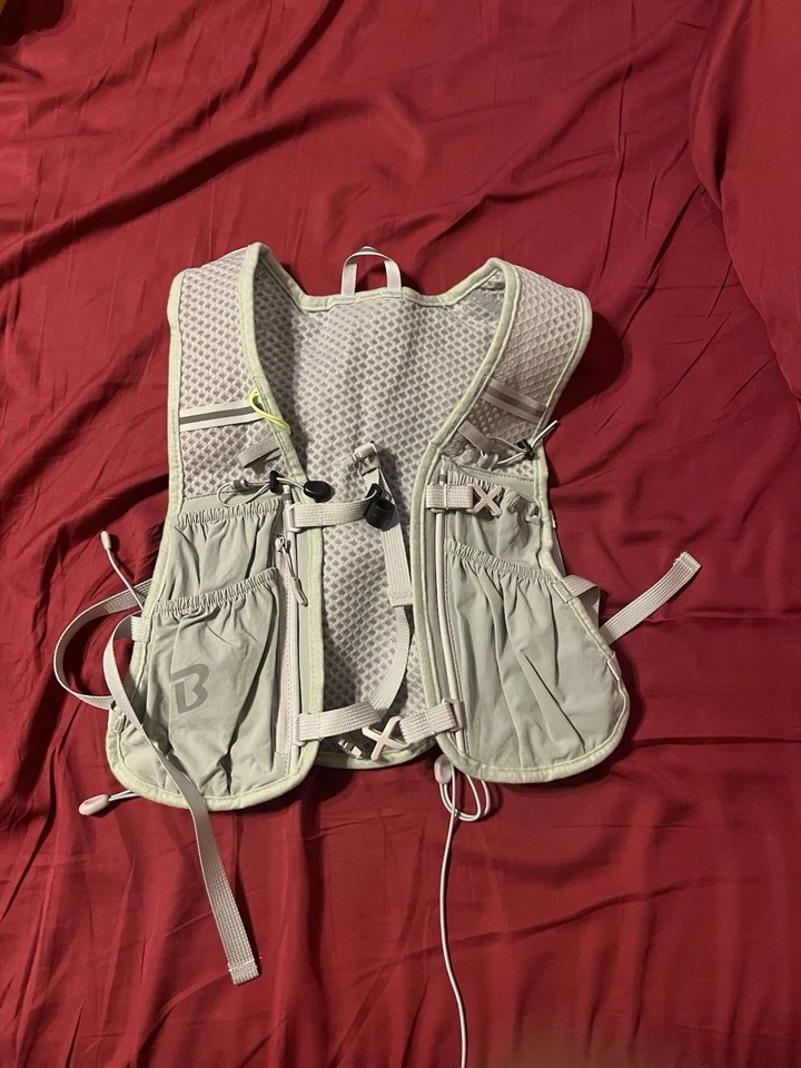 BECOJADDE 跑步背心保湿包 - 5L 轻量级 - 徒步旅行,步道 - 绿色 — 第 2/4 张图片