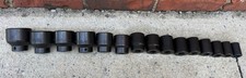 Wright Tools 15 Piece 12 Drive Sae. Short Impact Socket Set 58 To 1-12 Wright Tools 15 Piece 12 Drive Sae. Short Impact Socket Set 58 To 1-12