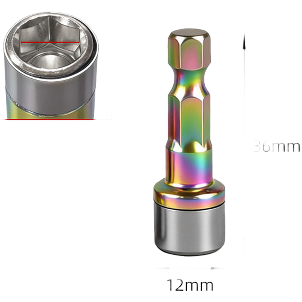 Quick Release Bit 8mm Hex Socket For Precision Electronics Ball Clip ...