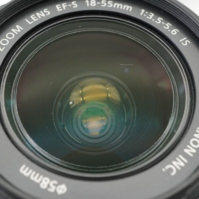 Canon EOS Kiss X3 DSLR Camera EF-S 18-55mm IS Kit Excellent Used