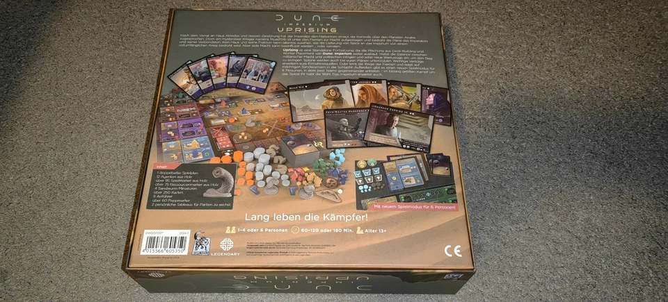 Asmodee Dune Imperium Uprising Brettspiel Deutsch einmal gespielt neuwertig - Bild 2 von 3