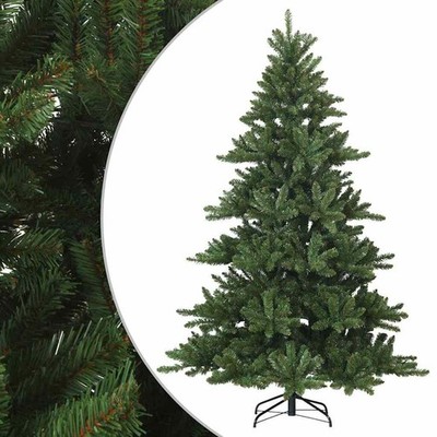 Weihnachtsbaum Tannenbaum künstlich klappbar 180 cm PVC und Stahlständer grün