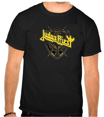 Judas Priest Rock Music Logo schwarz T-Shirt -1320