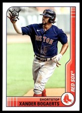2021 Topps Big League Xander Bogaerts Boston Red Sox #58