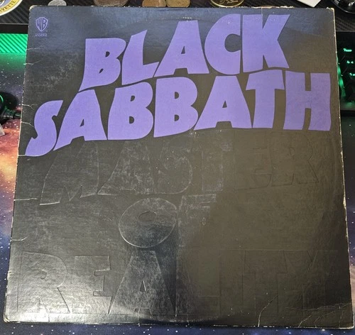 Black Sabbath Master of Reality Vintage Vinyl LP 1971 Warner Bros. Record BS2562