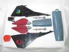 VINTAGE ORIGINAL 1986 HASBRO GI JOE COBRA NIGHT RAVEN VEHICLE PARTS NICE