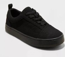 Art Class Kids Garrett Lace Up Fashion School Sneakers Black Size 5