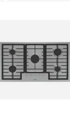 New! Bosch 500 Series NGM5659UC  36'' 5 Burner Gas  Cooktop