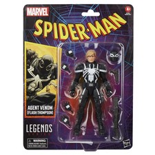 Marvel Legends Spider-Man Retro Series Agent Venom Flash Thompson Retro Carded