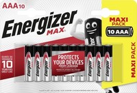 Energizer Max Alkaline Battrie Micro Aaa 1,5 V, 10Er Pack Batterie