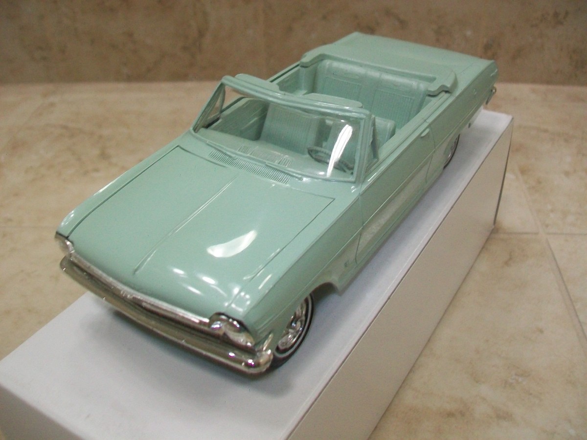 1963 Chevy Nova Convertible Promo Model Car 1/25 | eBay