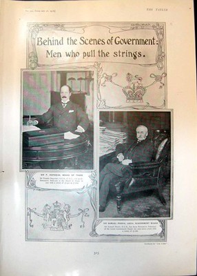 Alte Regierung Sir F Hopwood Samuel Provis Edward Ward A Godley 1906 20th