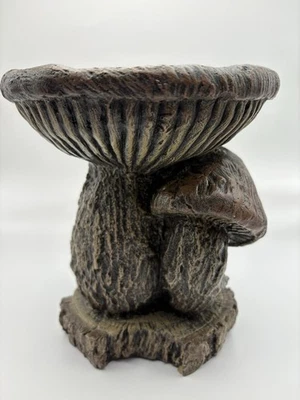Birdfeeder Birdbath Butterfly Feeder Concrete Cement Statue **FREE SHIPPING ** - Image 1 of 4