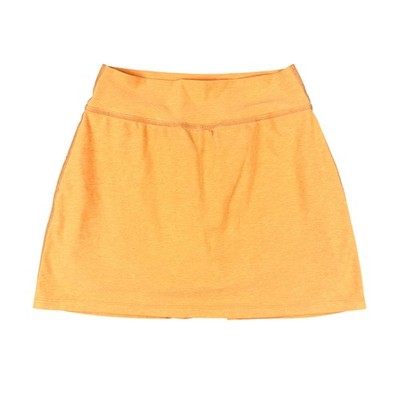 Beyond Yoga Skirt Skort Womens M Orange Stretch Athletic Gym Tennis USA Made