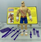 GI Joe Sagat v1 / 1993 / 100% complete / file card / Street Fighter