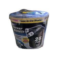 Pocket Hose Silver Bullet Pocket Hose Expanding with Bonus Spray Nozzle