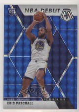2019-20 Panini Mosaic NBA Debut Blue Prizm 96/99 Eric Paschall #272 00em