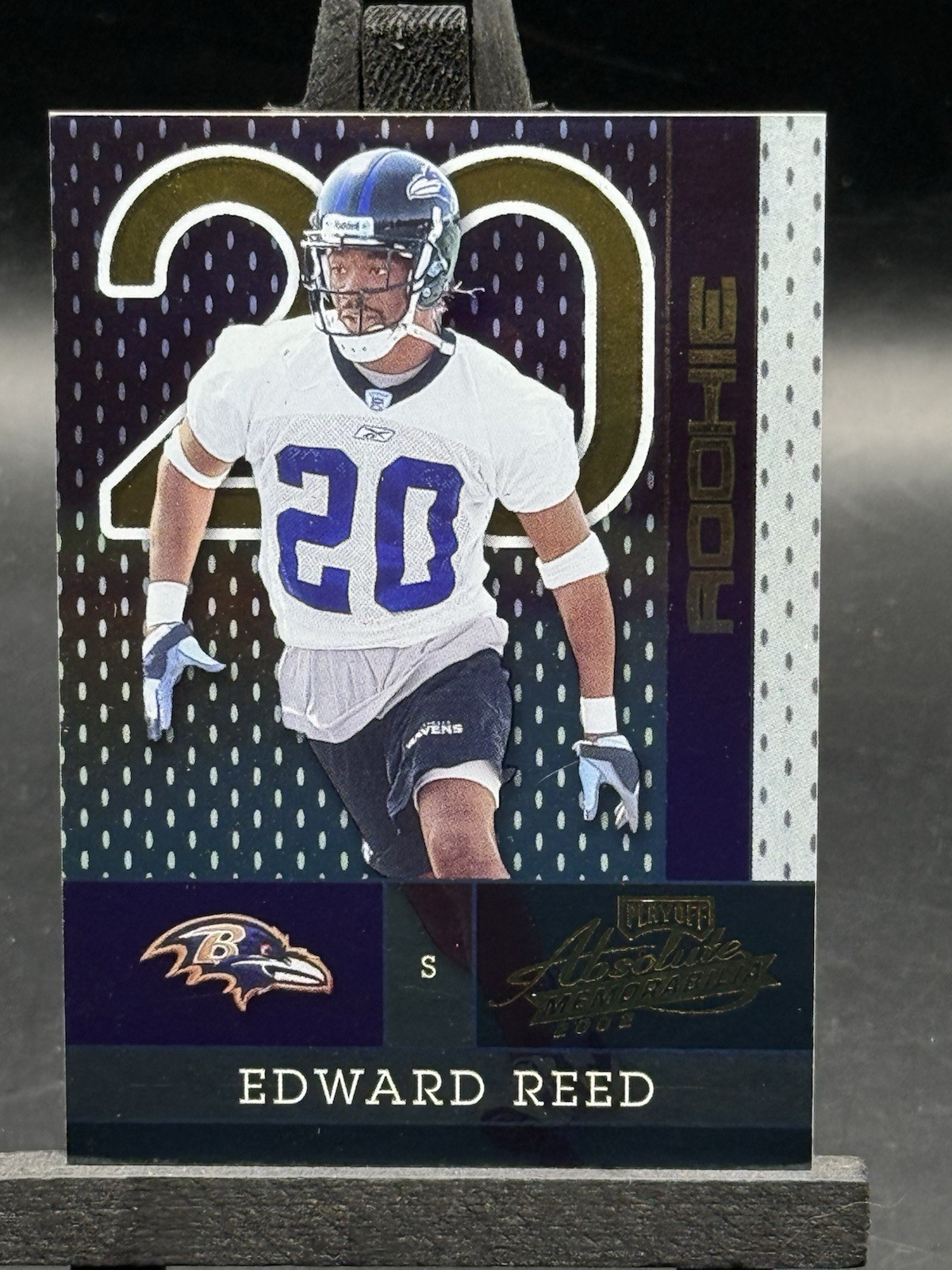 2002 Playoff Absolute Memorabilia - Rookie Ed Reed #195 /1500 (RC)