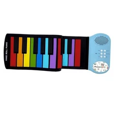  Electronic Piano 49Key Flexible Roll-Up Keyboard with Recording Feature 49-Key