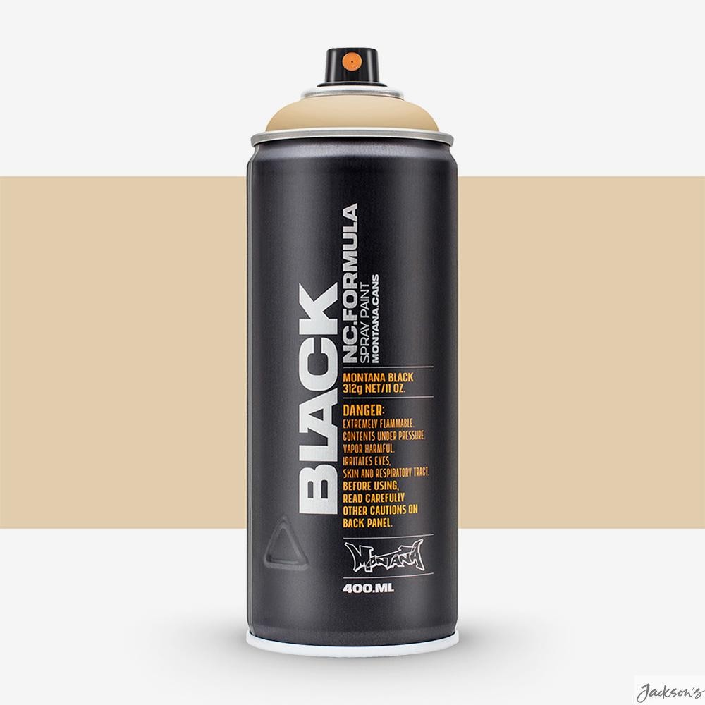 Montana Black Spray Paint Lacquer 400ml Beige Matte For Art Graffiti DIY