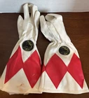 Vintage Mighty Morphin Power Rangers Child Gloves Red  Ranger 1994.     “N2”