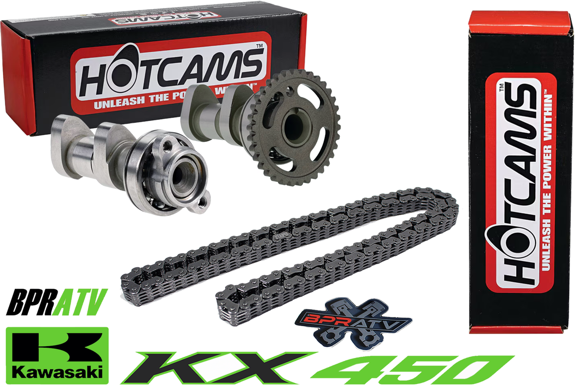 09-15 Kawasaki KX450F KX 450F Hotcams Hot Cams Stage 2 Two BPR Cam