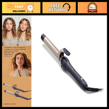 1" or 1.25 Ceramic Curling Iron - Adjustable Heat, 15 Longer Barrel, Moisturiz