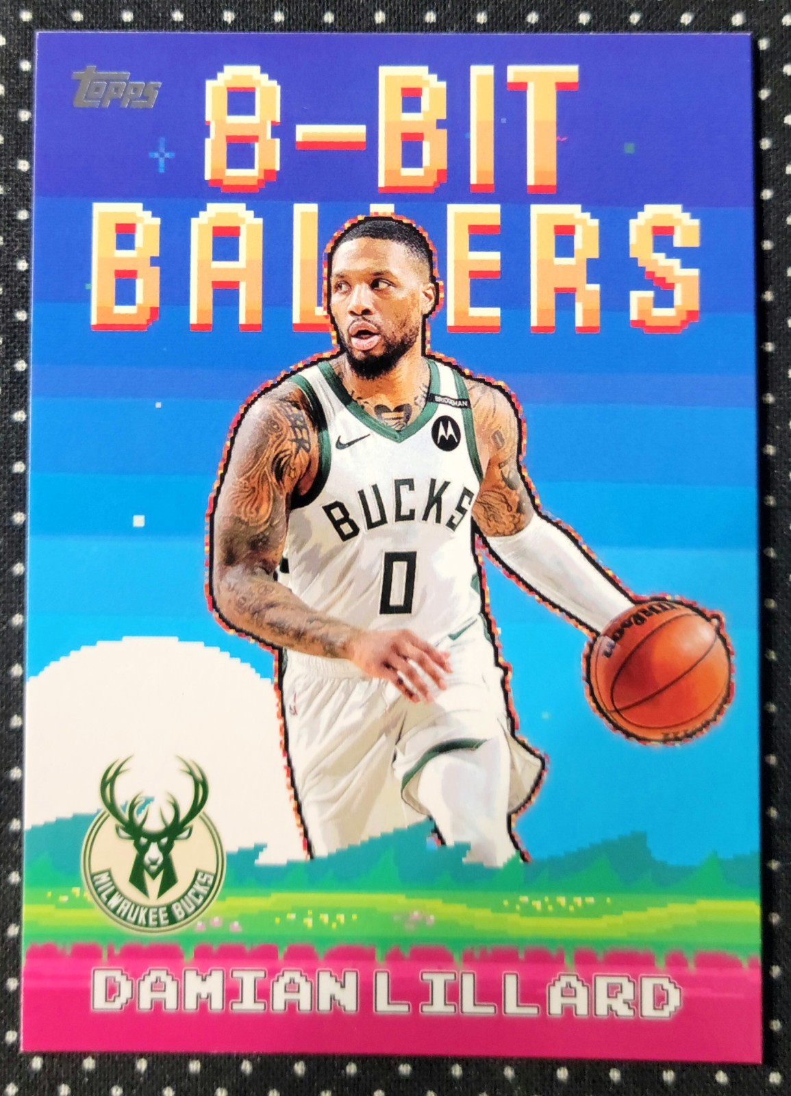 2025-26 Topps - Damian Lillard - 8-Bit Ballers - #8B-8