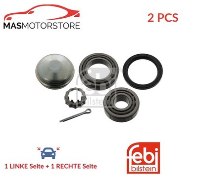 RADLAGERSATZ RADLAGER SATZ PAAR HINTEN FEBI BILSTEIN 05386 2PCS P NEU