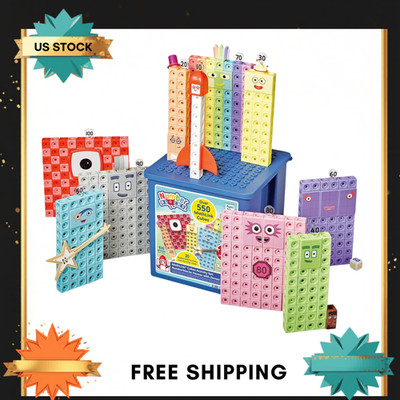 NEW hand2mind Numberblocks Heroes with Zeroes MathLink Cubes Activity