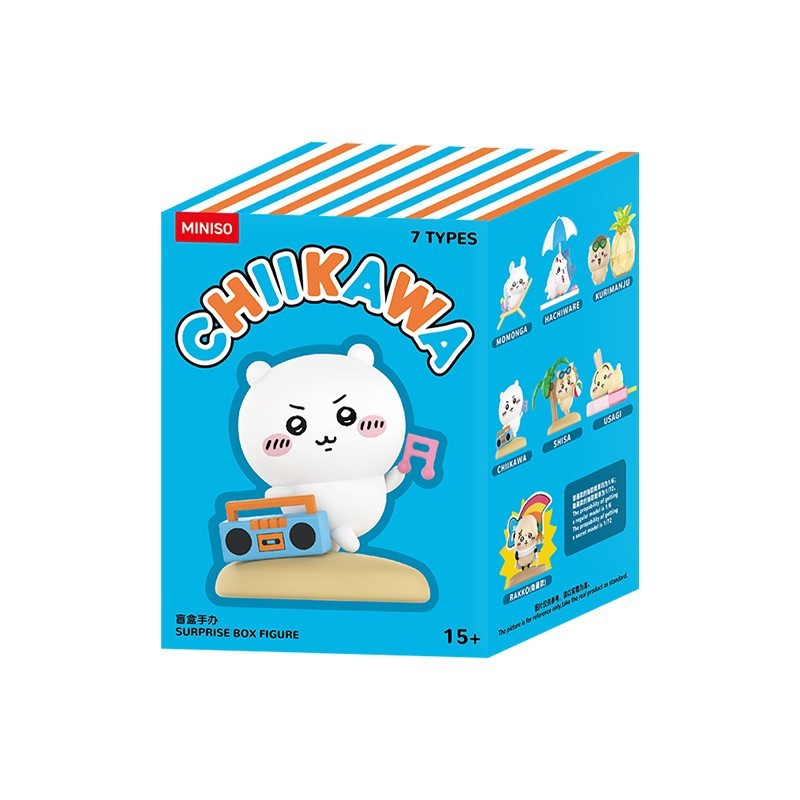 MINISO Chiikawa Summer Series Blind Box Figure Gift Toy Brand New