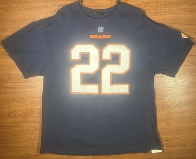 Chicago Bears Matt Forte #22 NFL Team Apparel Navy T Shirt Mens XL  (1)
